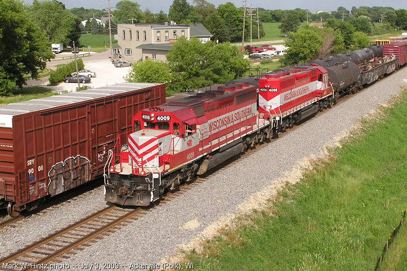 WSOR EMD SD40-2 4009