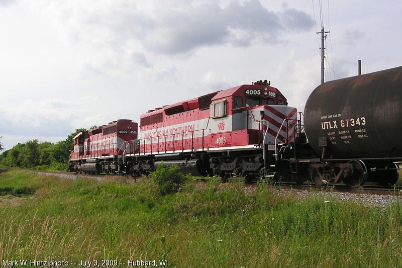 WSOR EMD SD40-2 4005