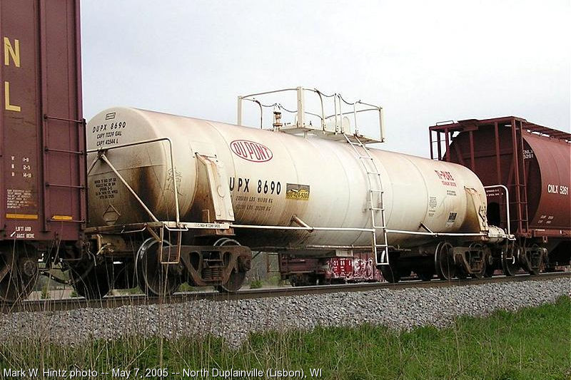 DUPX 8690 tank car