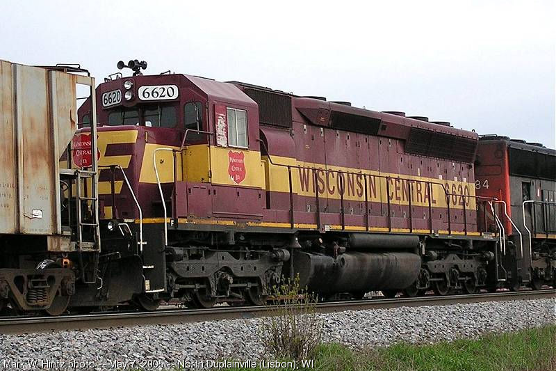 WC EMD SD45 6620