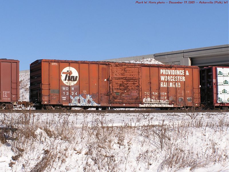 MDW boxcar 1324 (ex-P&W)