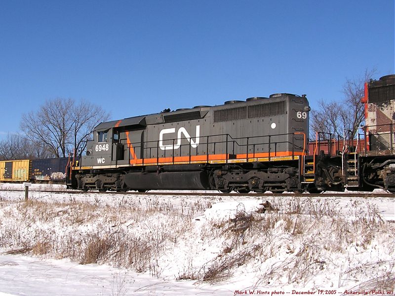 CN/WC EMD SD40-3 6948 ex-Alstom