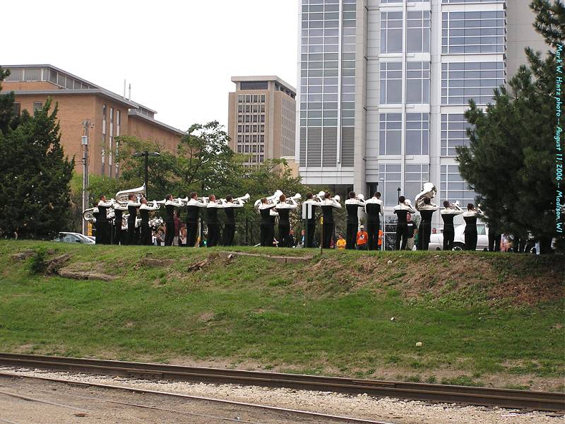 DCI practice near the UW heat plant