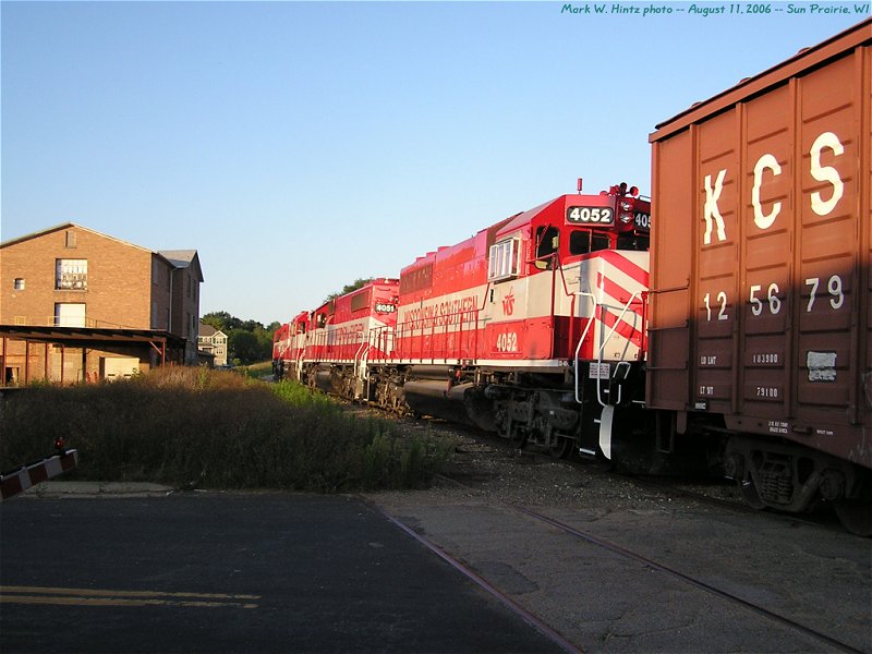 WSOR MABLT with 4 locomotives