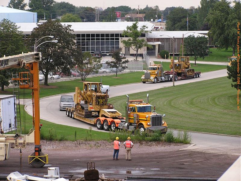 Maggio arrives at Mitchell Yard