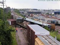 derailment at UP Mitchell Yard